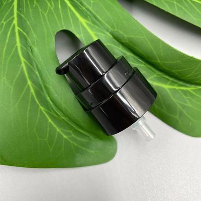 Pompe noire 24/400 de distributeur de crème de lotion COMME ressort du chapeau SS316 en dehors de 0.25ML/T