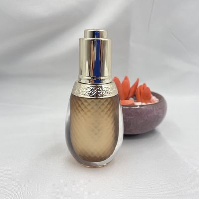 L'épaule acrylique du compte-gouttes pp de bouteille d'huile essentielle de Champagne 10ml a adapté aux besoins du client