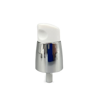 Fermeture métallisée du Moisturiser 20/410 en plastique argenté de main de la pompe 0.2ML/T de traitement