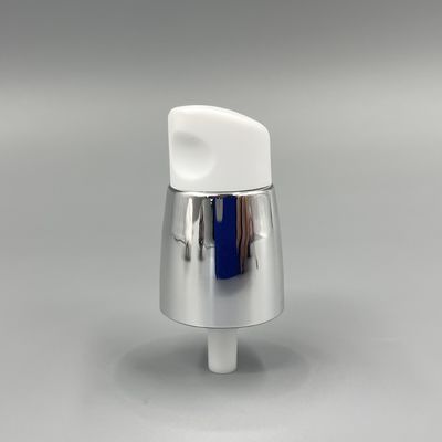 Fermeture métallisée du Moisturiser 20/410 en plastique argenté de main de la pompe 0.2ML/T de traitement