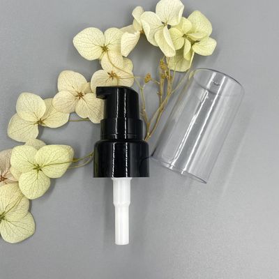 Pp noircissent la fermeture 304H 0.2ML/T douce crème du distributeur 20/410 de pompe avec le plein chapeau clair