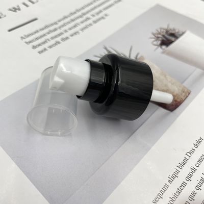 24 distributeurs crème de 410 pompes 0.2ML/T métallisé par fermeture à nervures avec le demi chapeau