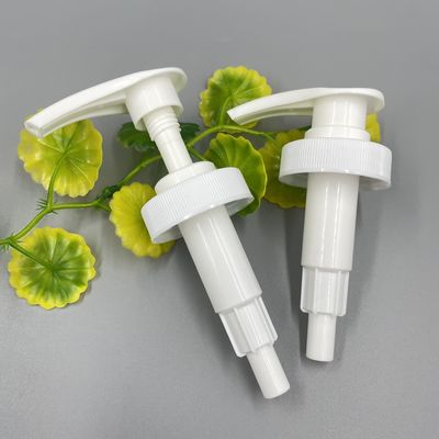 Taux blanc 38/400 de la décharge 4.0ML de la pompe 33/410 de distributeur de bouteille de shampooing