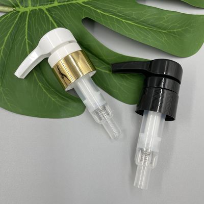 Blanc de pompe de distributeur de lotion du dosage 3.5ML 28/410 33/410 avec la fermeture d'ABS