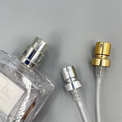 Remplacement 15 de bec de pulvérisateur de pompe de parfum d'or 400 0.09ML en aluminium avec l'olive