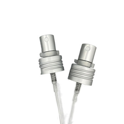 Distributeur Alu de Matt Silver Perfume Pump Sprayer 24/410 dosage 0.12ML avec la serrure d'agrafe