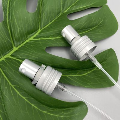 Distributeur Alu de Matt Silver Perfume Pump Sprayer 24/410 dosage 0.12ML avec la serrure d'agrafe