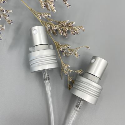 Distributeur Alu de Matt Silver Perfume Pump Sprayer 24/410 dosage 0.12ML avec la serrure d'agrafe