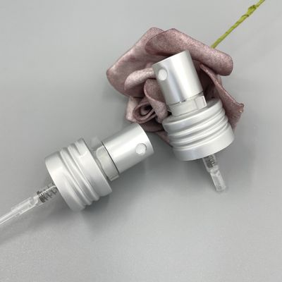 Distributeur Alu de Matt Silver Perfume Pump Sprayer 24/410 dosage 0.12ML avec la serrure d'agrafe