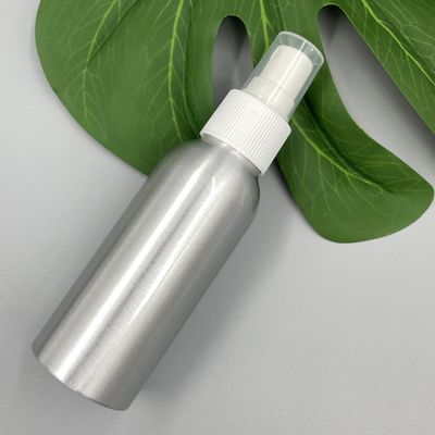 les conteneurs 3.52oz cosmétiques en aluminium pulvérisent l'épaule ronde du cou 24mm du diamètre 40mm