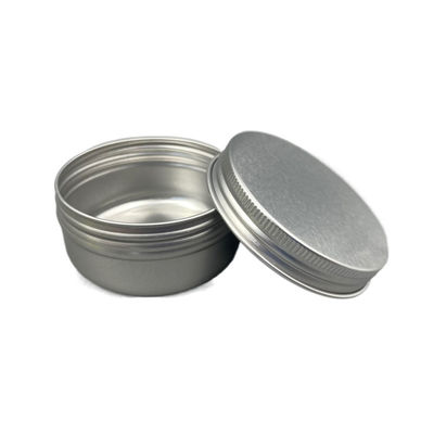 produit chimique en aluminium de 50g Tin Jars 28*56mm résistant pour des soins de la peau cosmétiques