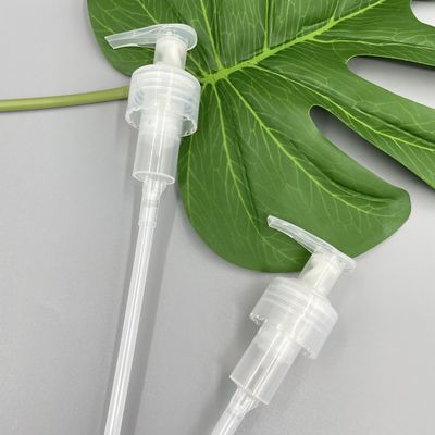 24/410 28/410 distributeur recyclable aucun déclencheur mince de contact en métal toute la pompe en plastique de lotion