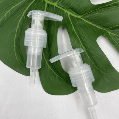 distributeur recyclable de 24/410 28/410 fermeture à nervures et douce aucun contact en métal toute la pompe en plastique de lotion