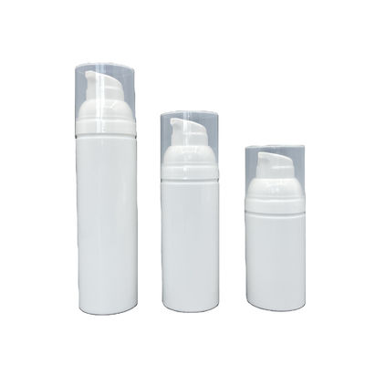 Lotion privée d'air blanche de bouteilles de pompe de pp 75ml 50ml aucune pollution avec la rupture