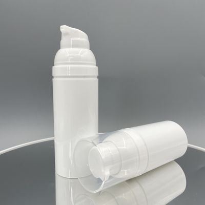 Lotion privée d'air blanche de bouteilles de pompe de pp 75ml 50ml aucune pollution avec la rupture