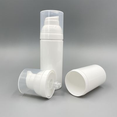 Lotion privée d'air blanche de bouteilles de pompe de pp 75ml 50ml aucune pollution avec la rupture