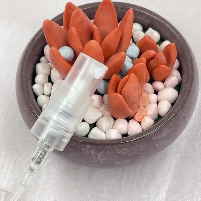 Couleur adaptée aux besoins du client du pulvérisateur 11/410 de pompe de parfum de brume avec le plein chapeau de pp