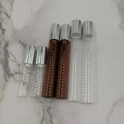 petit pain en verre vide de 5ml 10ml 15ml sur la bille d'acier inoxydable des bouteilles 304