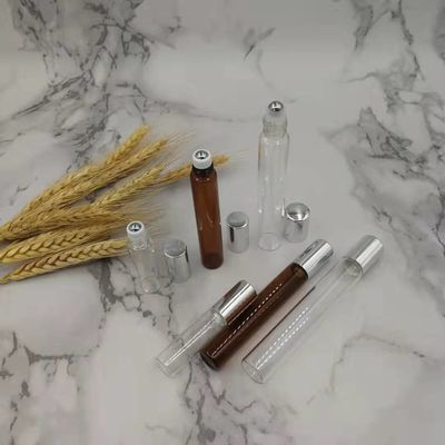 petit pain en verre vide de 5ml 10ml 15ml sur la bille d'acier inoxydable des bouteilles 304