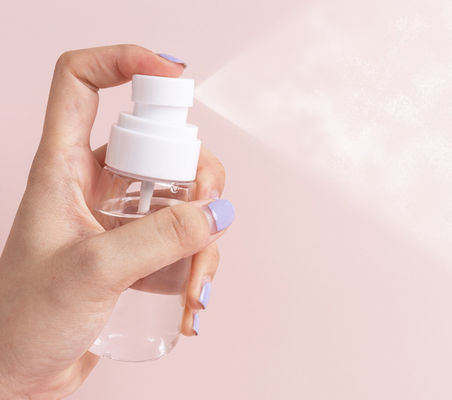 Pulvérisateur ultra fin vide clair de luxe de bouteille d'Upg 30ml Petg blanc