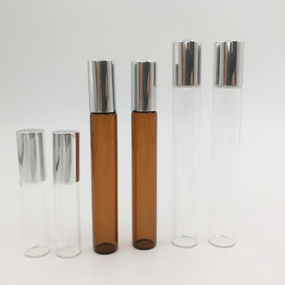 petit pain en verre vide de 5ml 10ml 15ml sur la bille d'acier inoxydable des bouteilles 304