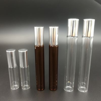 petit pain en verre vide de 5ml 10ml 15ml sur la bille d'acier inoxydable des bouteilles 304