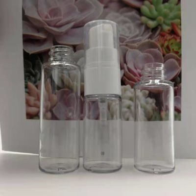 Couleur claire de 30ml 1.06oz du cou 20mm d'animal familier de pulvérisateur de mur épais rond de bouteille
