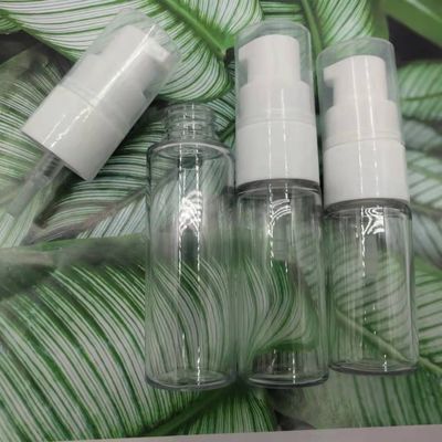 Couleur claire de 30ml 1.06oz du cou 20mm d'animal familier de pulvérisateur de mur épais rond de bouteille