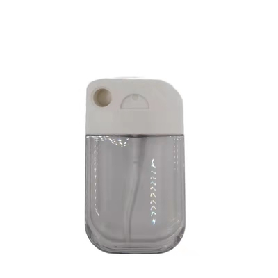 forme en plastique de rectangle du diamètre 54*16 de couleur d'espace libre de Petg de bouteille du jet 38ml