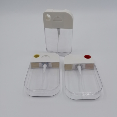 forme en plastique de rectangle du diamètre 54*16 de couleur d'espace libre de Petg de bouteille du jet 38ml