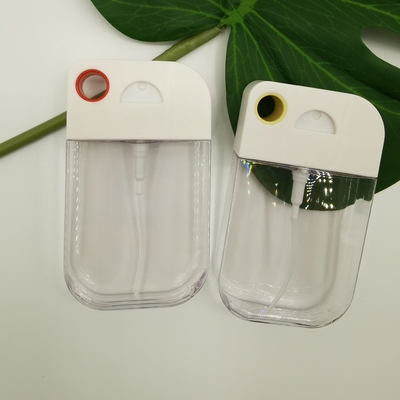 forme en plastique de rectangle du diamètre 54*16 de couleur d'espace libre de Petg de bouteille du jet 38ml