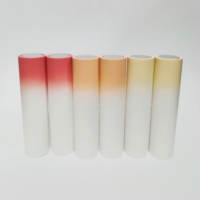 Bouteille intérieure en verre de couleur dégradée de coque extérieure ABS 8ML Bouteille de parfum rechargeable de haute qualité