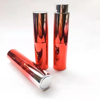 Bouteille remplaçable de parfum de bouteille adaptée aux besoins du client par couleur UV de jet de parfum de couleur d'or du gradient 10ML