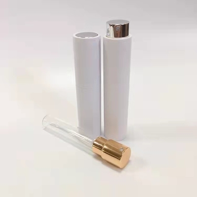 Bouteille de parfum rechargeable de prix usine de bouteille en verre de parfum de couleur de jet de 10ML