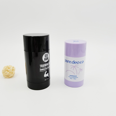 6g 15g 30g 50g 75g rond COMME conteneur vide de bâton de déodorant pour le répulsif de moustique