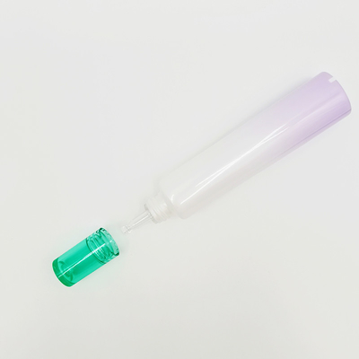 Diamètre vide adapté aux besoins du client 25mm de chapeau d'espace libre des tubes 20ml 40ml de compression de couleur pour le gel d'oeil